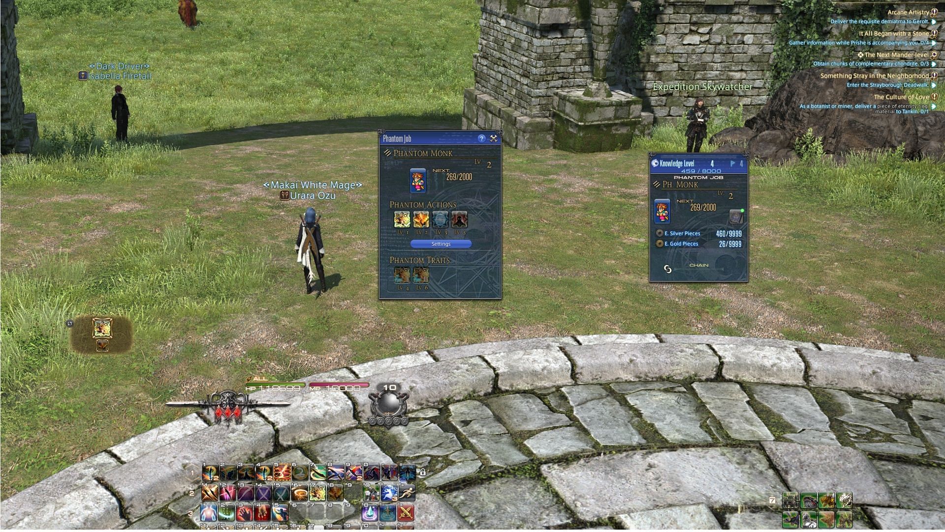 Just drag and drop those abilities to make life so much easier. (Image via Square Enix)